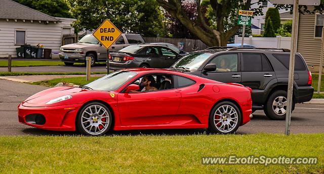 Ferrari F430 spotted in Long Branch, New Jersey