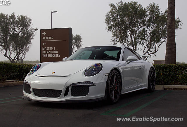 Porsche 911 GT3 spotted in Newport Beach, California