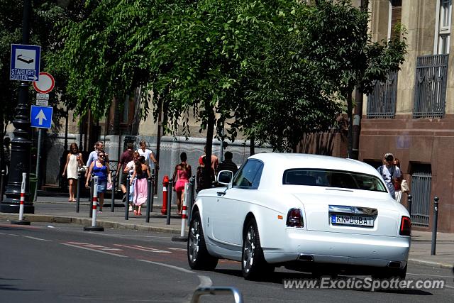 Rolls-Royce Phantom spotted in Budapest, Hungary