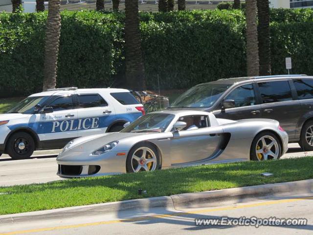 Porsche Carrera GT spotted in Bal Harbour, Florida