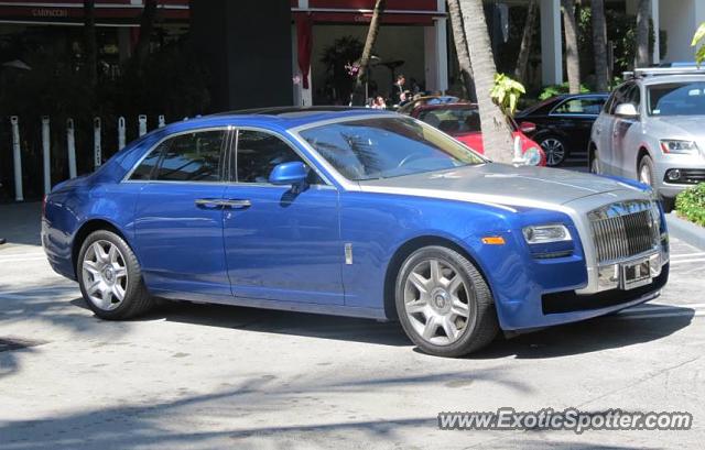 Rolls-Royce Ghost spotted in Bal Harbour, Florida