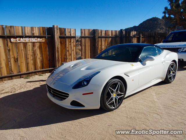 Ferrari California spotted in Palm Springs, California