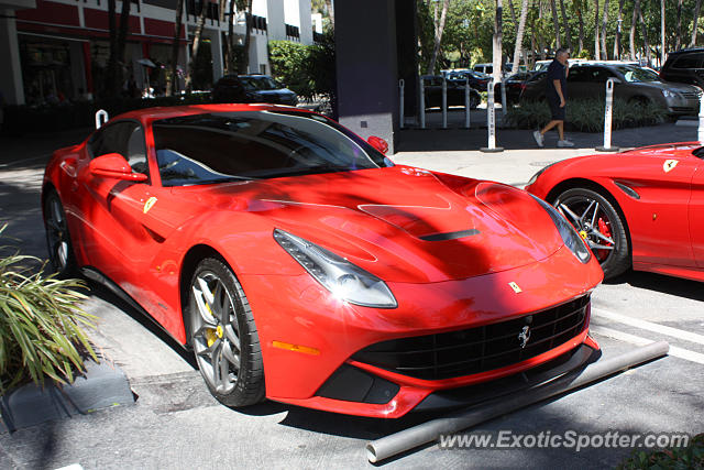 Ferrari F12 spotted in Bal Harbour, Florida