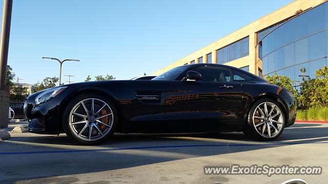 Mercedes AMG GT spotted in UTC, California