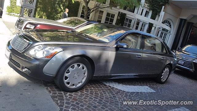 Mercedes Maybach spotted in Beverly Hills, California