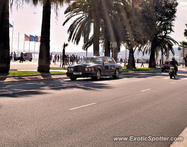 Bentley Turbo R spotted in Nice, France