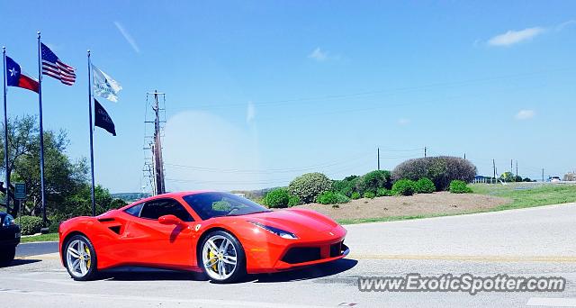 Ferrari 488 GTB spotted in Austin, Texas