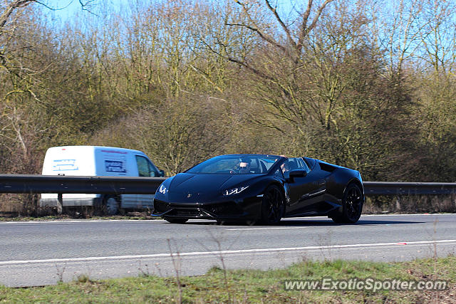 Lamborghini Huracan spotted in Cambridge, United Kingdom