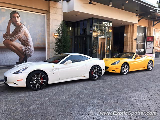 Ferrari California spotted in Buckheaad, Georgia