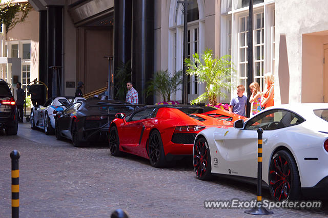 Lamborghini Aventador spotted in Beverly Hills, California