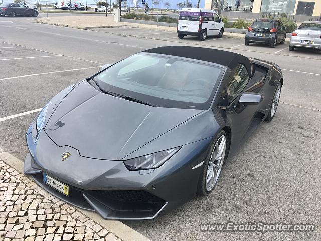 Lamborghini Huracan spotted in Olhão, Portugal