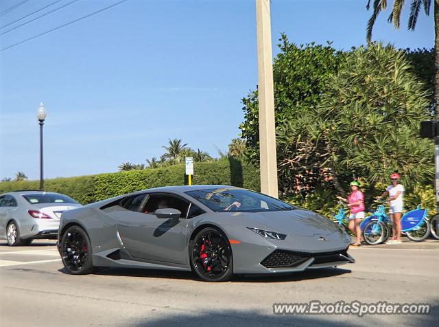 Lamborghini Huracan spotted in Palm Beach, Florida