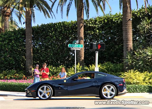 Ferrari F12 spotted in Palm Beach, Florida