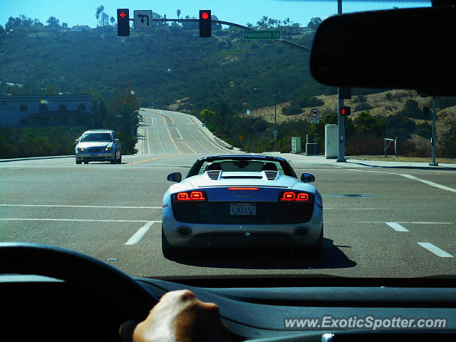 Audi R8 spotted in Carlsbad, California