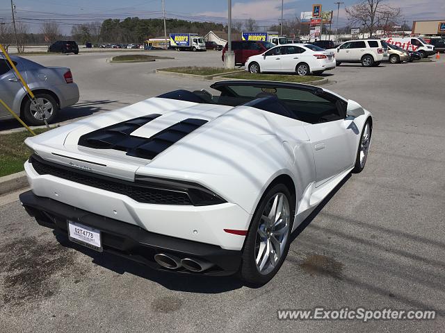 Lamborghini Huracan spotted in Chattanooga, Tennessee