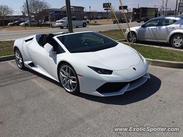 Lamborghini Huracan spotted in Chattanooga, Tennessee