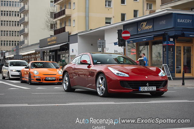 Ferrari GTC4Lusso spotted in Warsaw, Poland