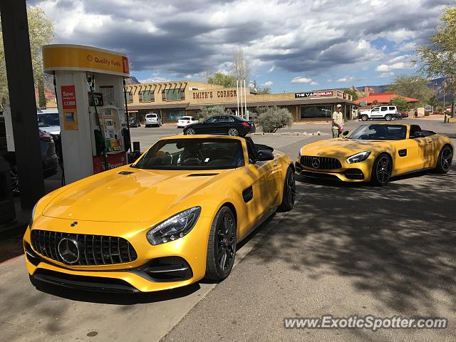 Mercedes AMG GT spotted in Sedona, Arizona