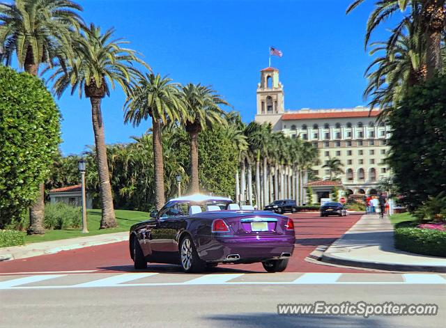 Rolls-Royce Dawn spotted in Palm Beach, Florida