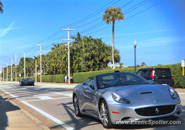 Ferrari California spotted in Palm Beach, Florida