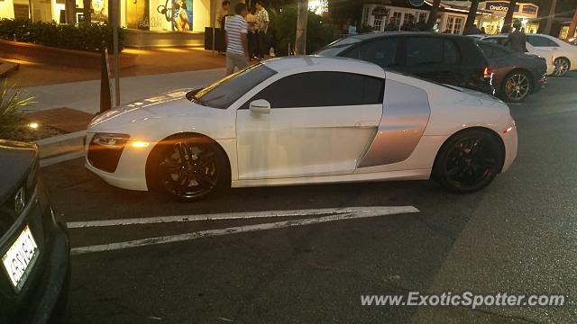 Audi R8 spotted in La Jolla, California