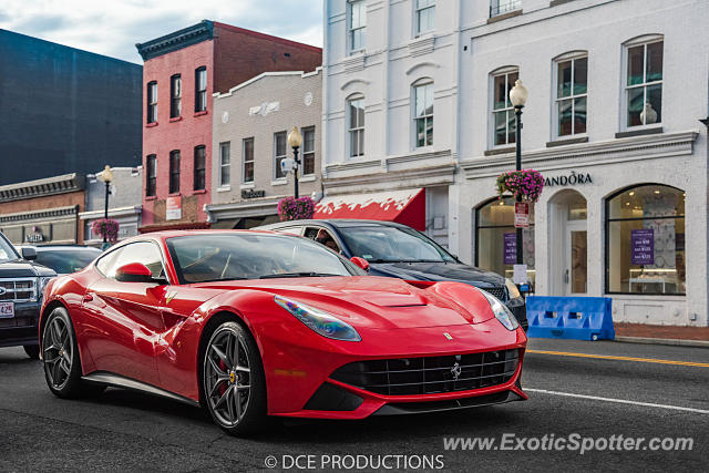 Ferrari F12 spotted in Arlington, Virginia