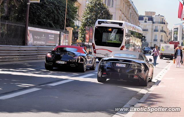 Mercedes SLS AMG spotted in Monaco, Monaco