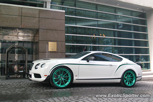 Bentley Continental spotted in Montreal, Canada