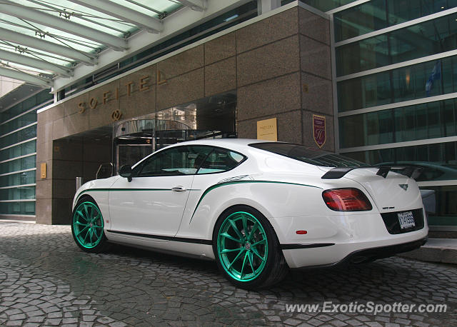 Bentley Continental spotted in Montreal, Canada