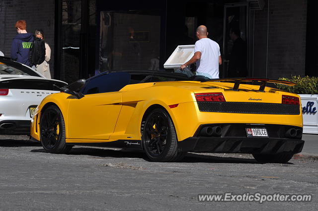 Lamborghini Gallardo spotted in Manhattan, New York