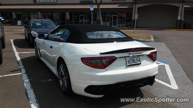 Maserati GranCabrio spotted in Riverview, Florida