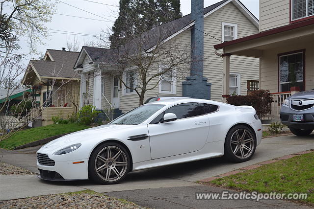 Aston Martin Vantage spotted in Portland, Oregon