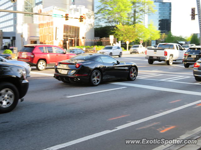 Ferrari California spotted in Atlanta, Georgia