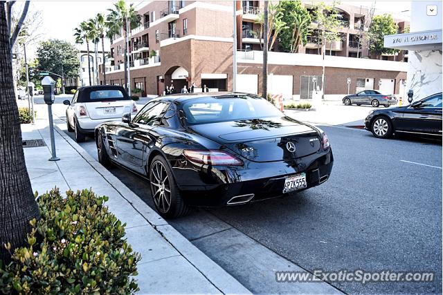 Mercedes SLS AMG spotted in Beverly Hills, California