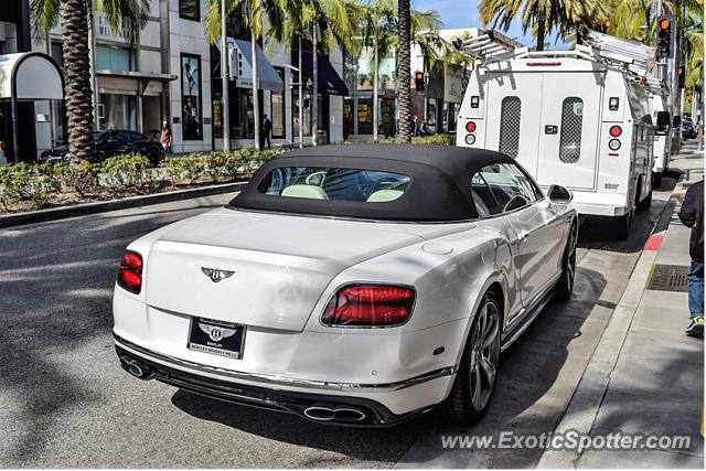 Bentley Continental spotted in Beverly Hills, California