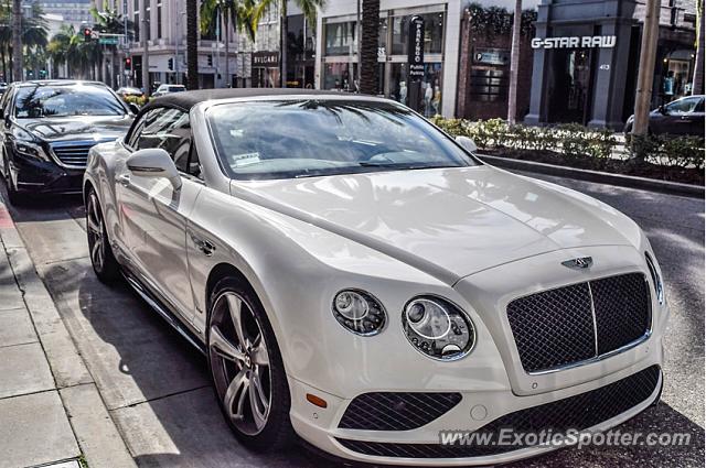 Bentley Continental spotted in Beverly Hills, California