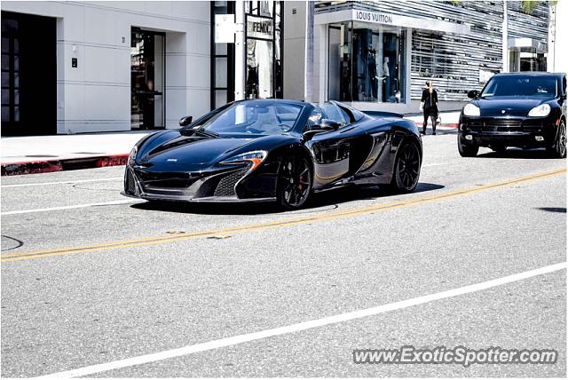 Mclaren 650S spotted in Beverly Hills, California