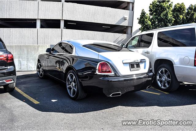 Rolls-Royce Wraith spotted in Beverly Hills, California