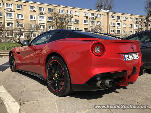 Ferrari F12 spotted in Warsaw, Poland