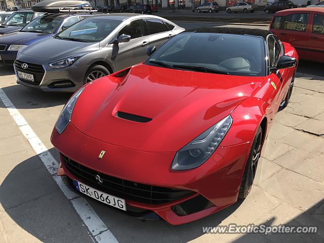 Ferrari F12 spotted in Warsaw, Poland