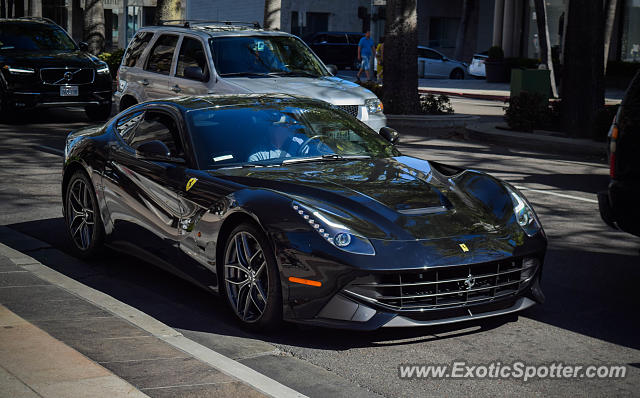 Ferrari F12 spotted in Beverly Hills, California