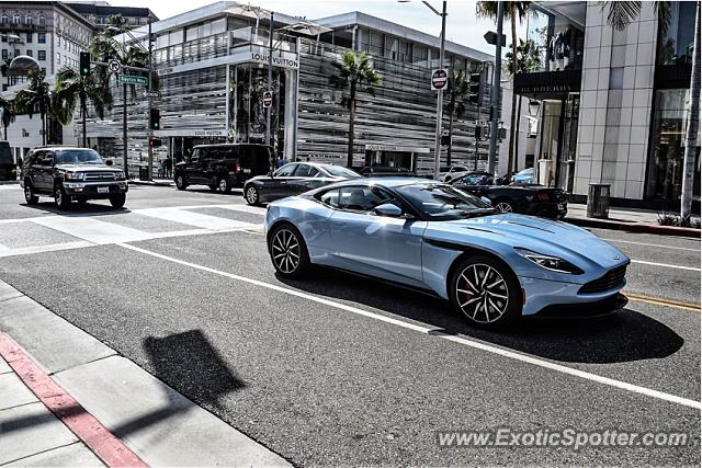 Aston Martin DB11 spotted in Beverly Hills, California