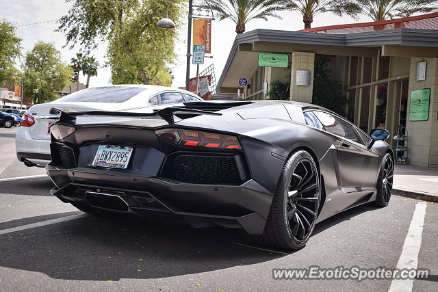 Lamborghini Aventador spotted in Scottsdale, Arizona