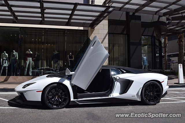 Lamborghini Aventador spotted in Scottsdale, Arizona