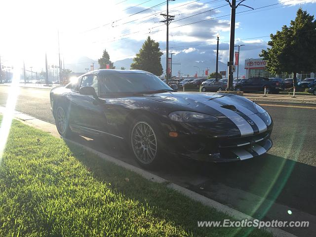 Dodge Viper spotted in Salt Lake City, Utah