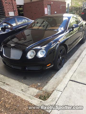 Bentley Continental spotted in Charlotte, North Carolina