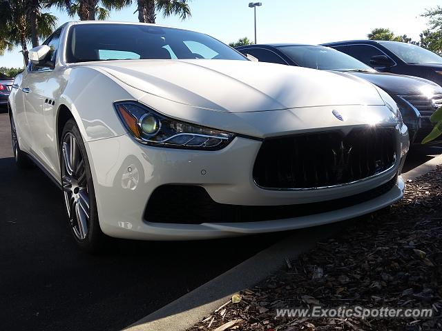 Maserati Ghibli spotted in Brandon, Florida