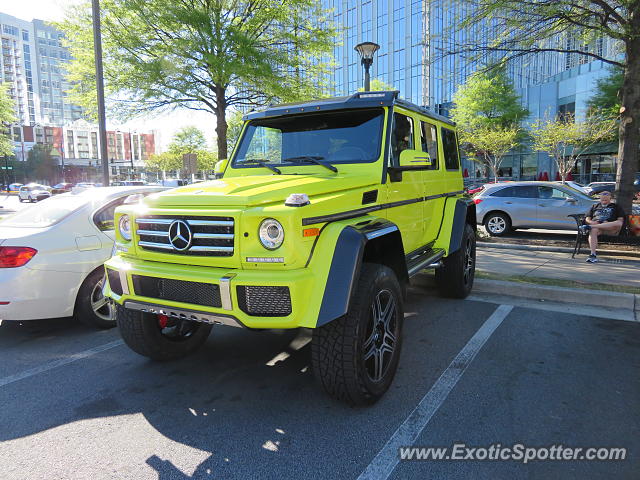 Mercedes 4x4 Squared spotted in Atlanta, Georgia