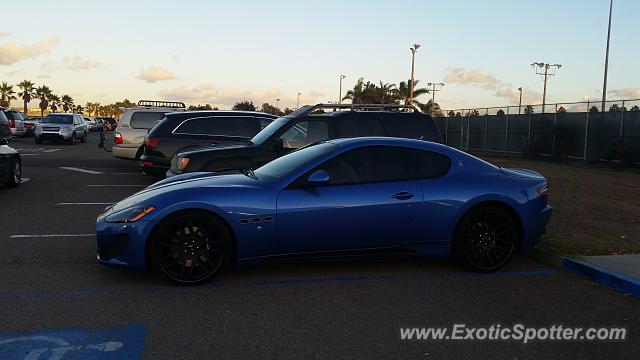 Maserati GranTurismo spotted in Ocean Beach, California