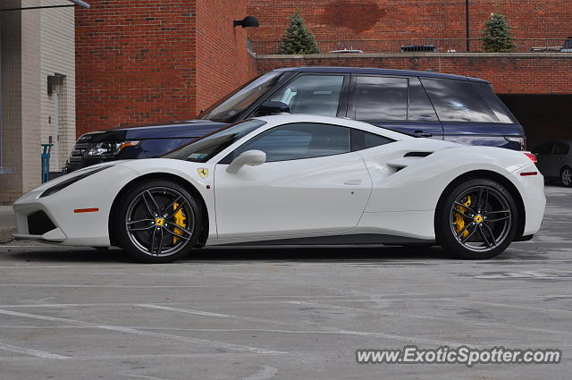 Ferrari 488 GTB spotted in Greenwich, Connecticut